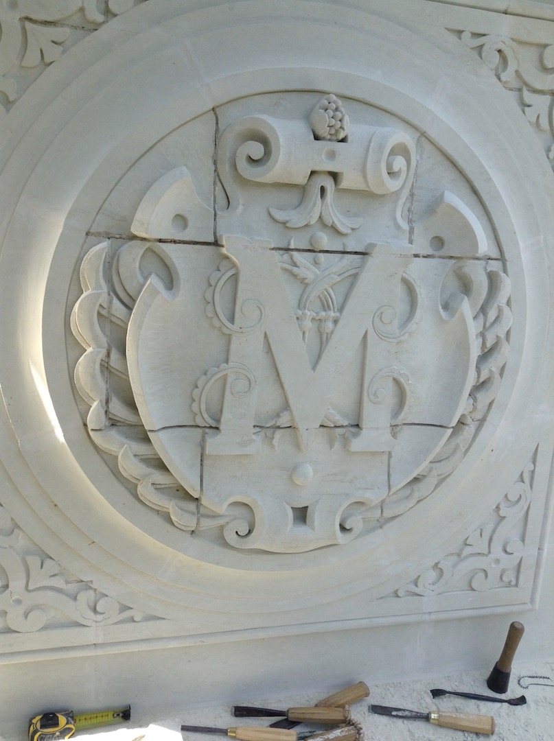 Tuffeau cartouche