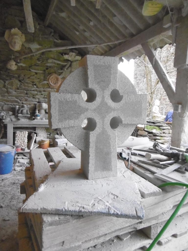 Carving of the cross